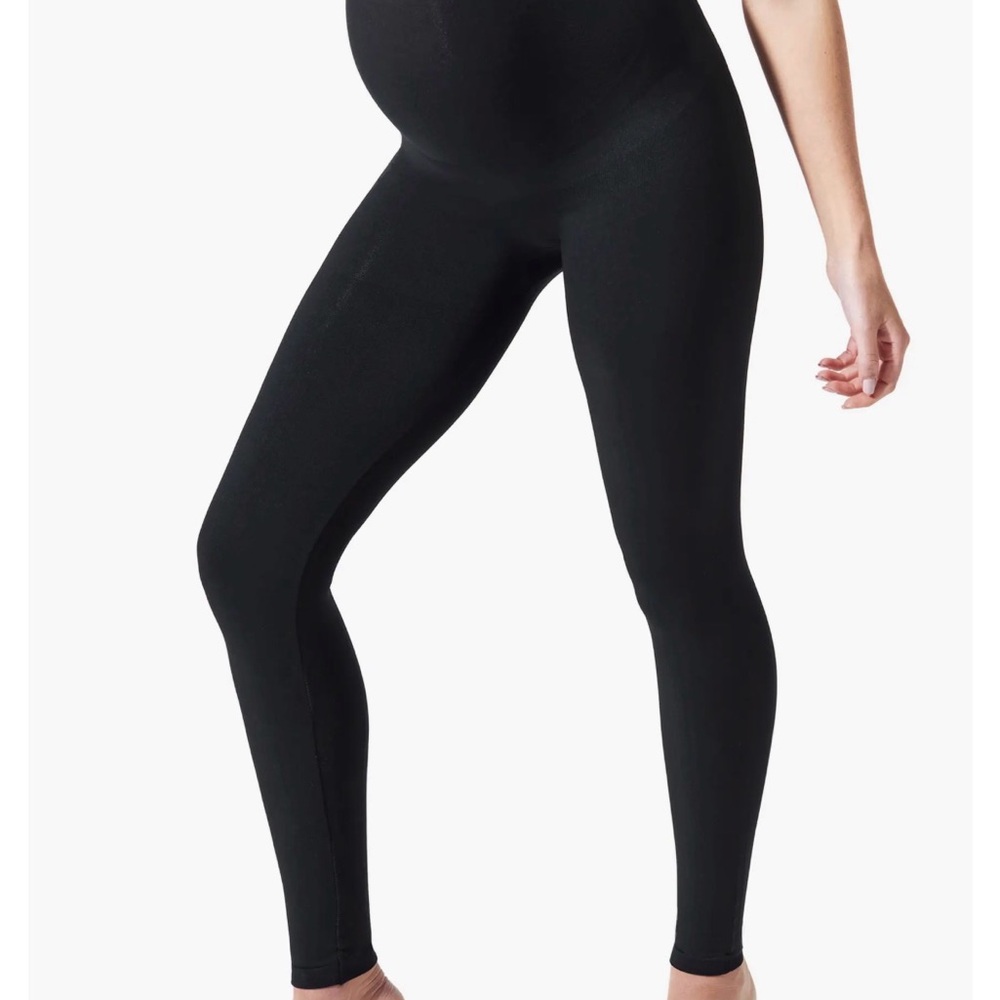 Women's Black Maternity Leggings